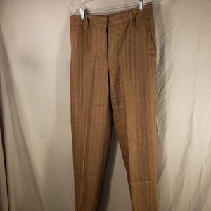 Rafaella Women's Brown Striped Trousers - 10